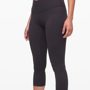Lululemon Wunder Under Mid Rise Crop Legging - 6